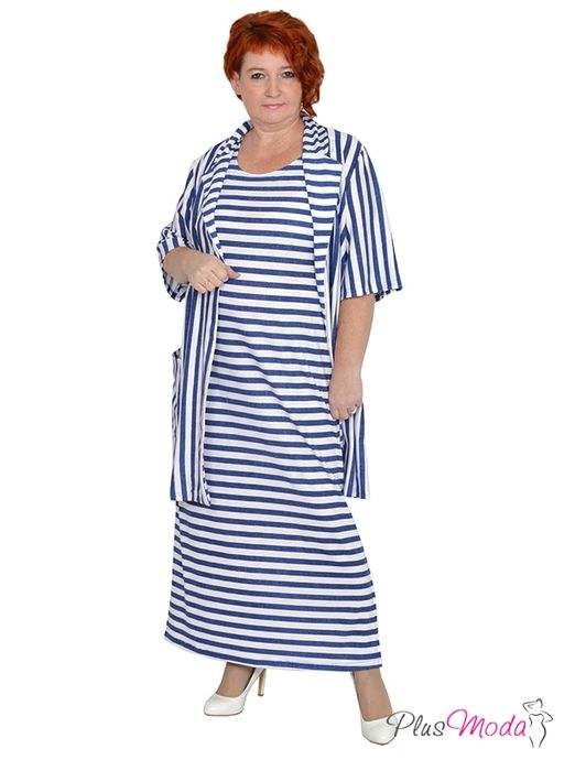 Платье Модель №1150 размеры 44-84 - Plusmoda фото 5