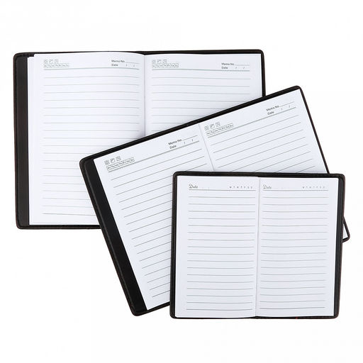 Ежедневник недатированный 9,7х17,3см, 96 листов в линейку, сшитый внутренний блок, обложка иск/кожа съемная, цвет черно-коричневый, матовый (Китай) - Домашняя мода фото 10