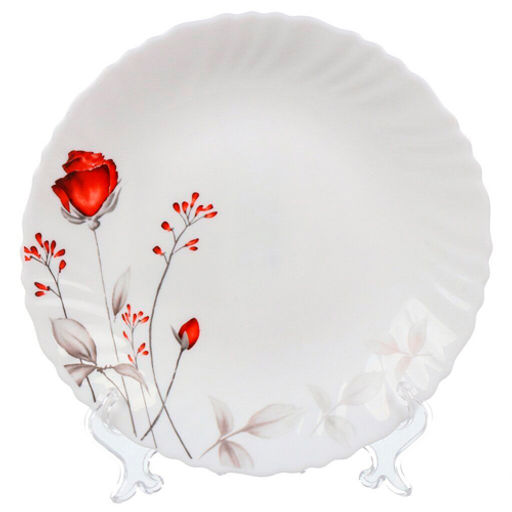 Вероника, Тарелка десертная, стеклокерамика, 19 см, круглая, Daniks, LHP 75/220303 (448945)  фото 2