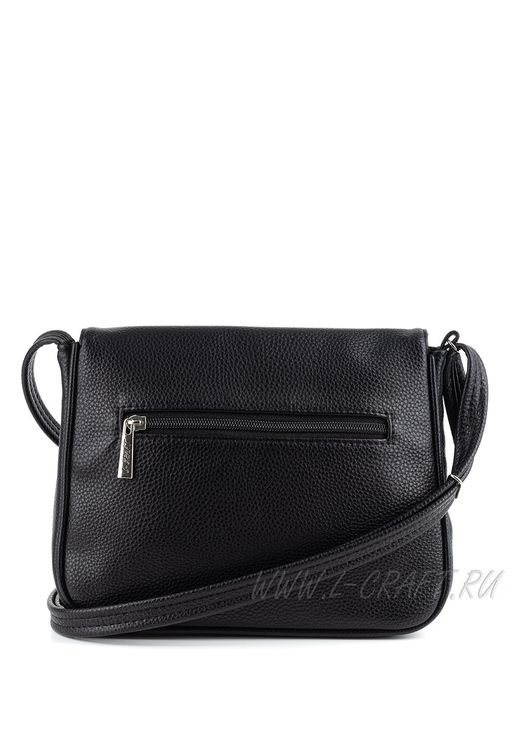 Сумка женская из кожзама с замком-вертушкой - L-craft фото 4