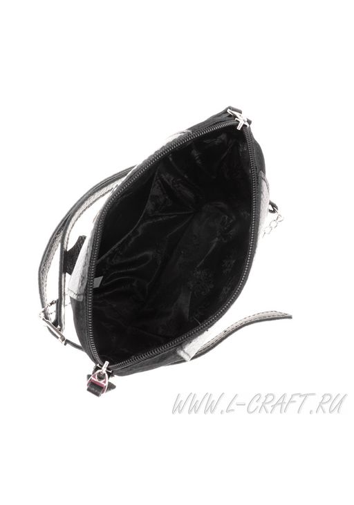 Сумка с цепочкой с замшевыми вставками №L109 - L-craft фото 5
