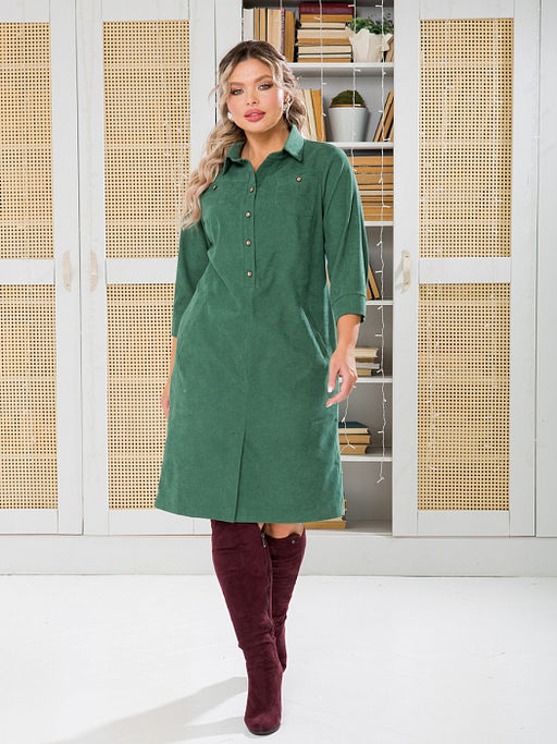 Платье 1429 зеленый