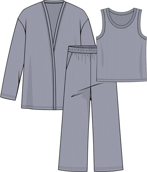 Комплект женский (жакет+майка+брюки) 4360 Be Friends  фото 3