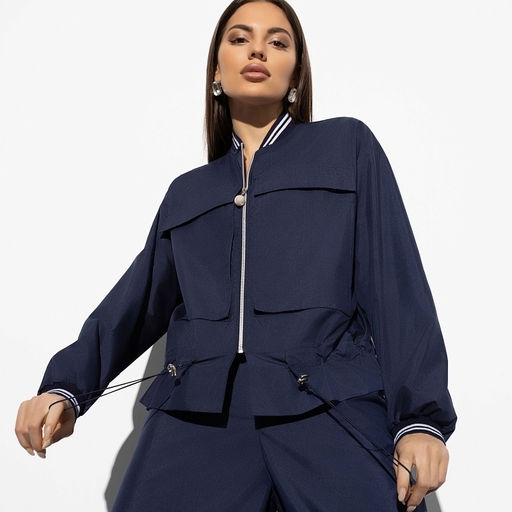 Бомбер, Городской вайб (blue) - Charutti фото 2