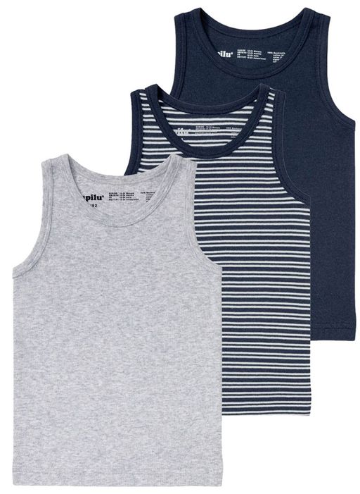 Майки для мальчиков 3 штуки LUPILU