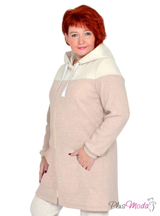 Толстовка Модель №1427 размеры 44-84 - Plusmoda фото 6