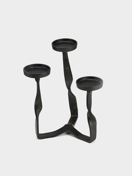 Подсвечник «Пьедестал», 24×25×36 см, алюминий