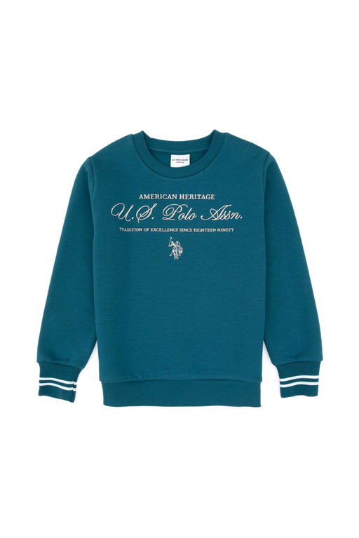 Erkek _ocuk Koyu Ye_il Pijama Tak_m_ Sepette S_rpriz _ndirim - U.s. polo assn фото 2