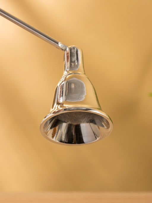 Гаситель для свечей Ёлочка со звездой, 33.5?5?8 см, алюминий