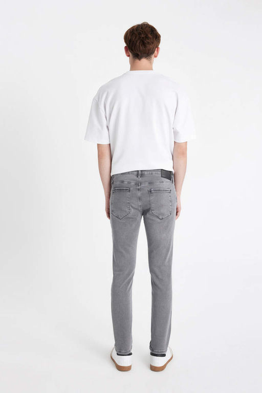 Pedro Slim Fit Джинсовые брюки узкого кроя с нормальной талией и узкими штанинами - Defacto фото 7