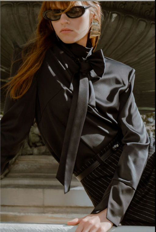 Блуза с объемными плечами - Mollis фото 8