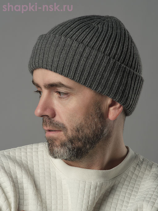 296 T Шапка мужская флис (56-58)