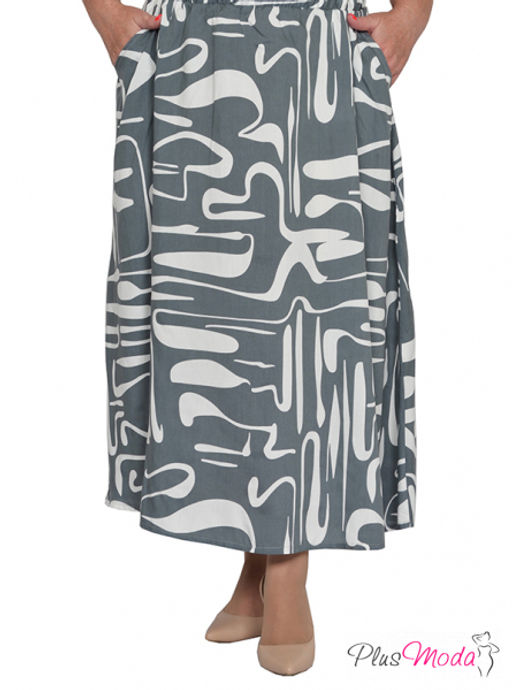 Юбка Модель №1978 размеры 44-84 - Plusmoda фото 5