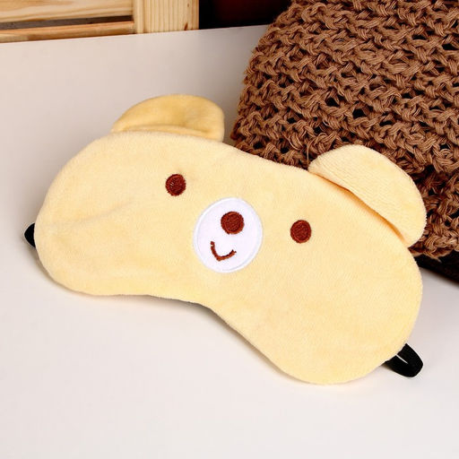 Подушка для путешествий на шею Мишка, с маской для сна - Simaland фото 9