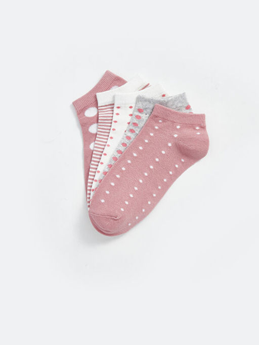 Desenli Kad?n Patik ?orap 5li Paket - Waikiki фото 2