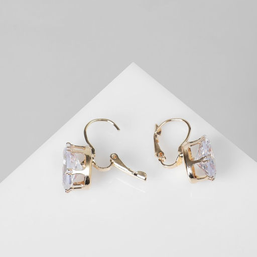 Серьги со стразами Блик овал, цвет МИКС - Queen fair фото 9