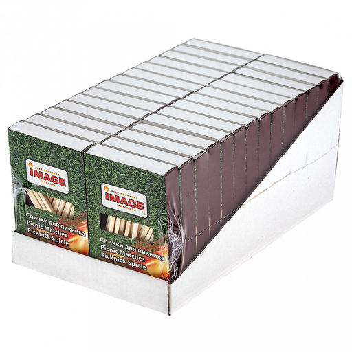 Спички для пикника 30шт, 10,5х6,5х1,6см, длина спички 8,5см, Image (Россия) - Домашняя мода фото 5