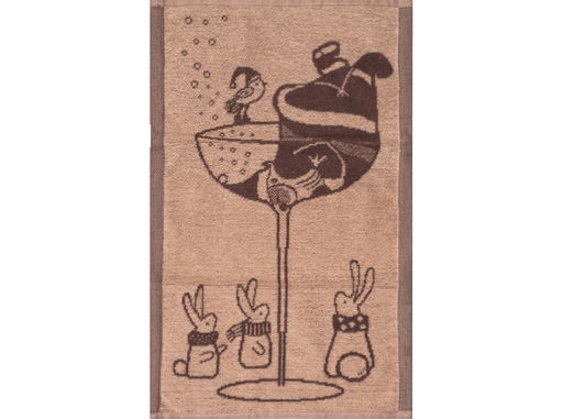 1с105.413ж1 Соты и пчелка (коралл3) Полотенце махровое 50х30 см - Текс-дизайн фото 55