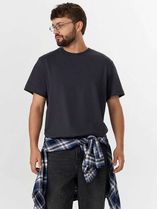 Футболка мужская серая - Mark formelle фото 5