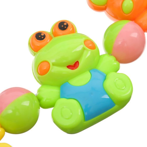 Растяжка на коляску/кроватку Крошка Я «Лягушата», 4 игрушки, МИКС