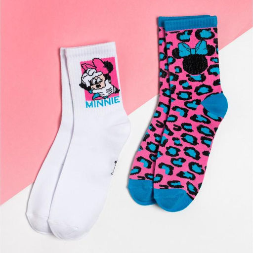 Набор носков Minnie «Минни Маус», 2 пары, 20-22 см
