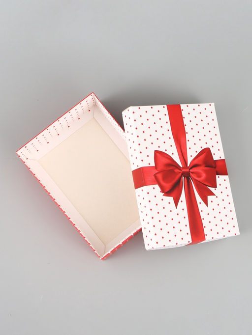 Цена за 2 шт. Коробка подарочная складная «Бант», 21×15×7 см