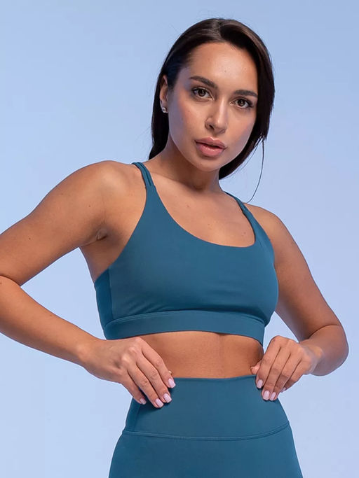 PELICAN, майка (модель топ) спортивная женская, Морская волна  фото 2