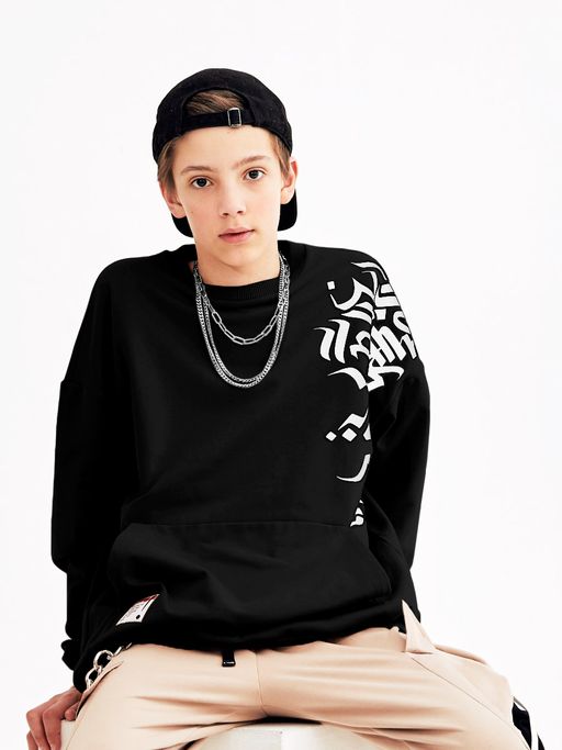 Свитшот черный 203141304 - Nota bene фото 15