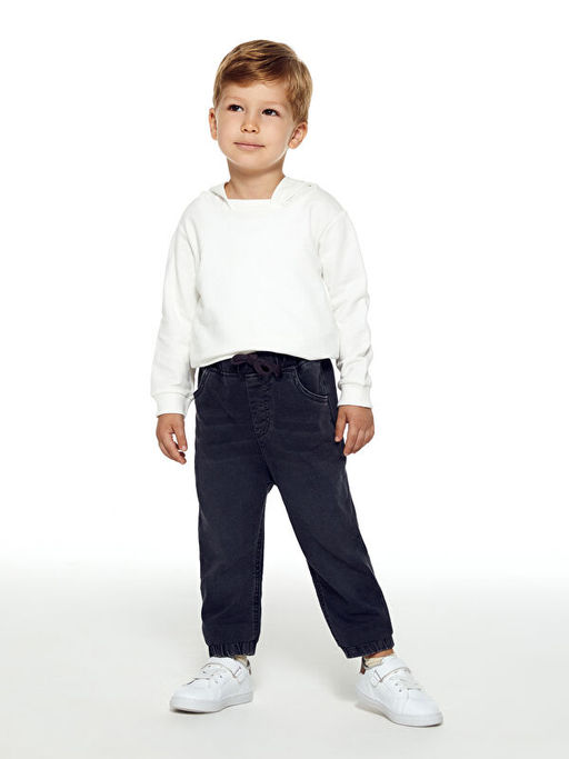 Beli Lastikli Basic Erkek Bebek Jean Pantolon - Waikiki фото 2