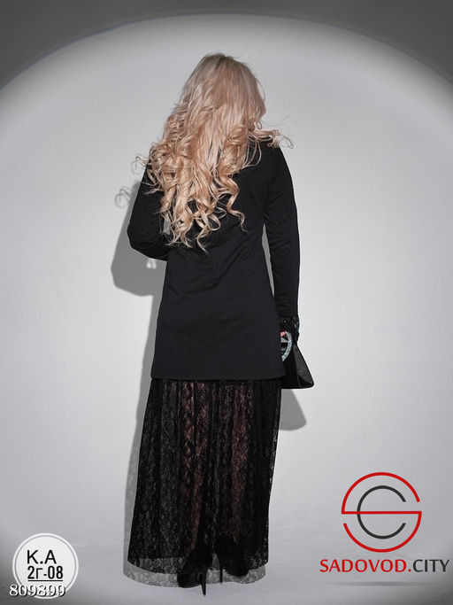 платье женское с гипюром - Bruno фото 2