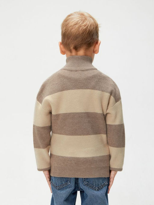 ACOOLA / Свитер детский для мальчиков Albert бежевый фото 5