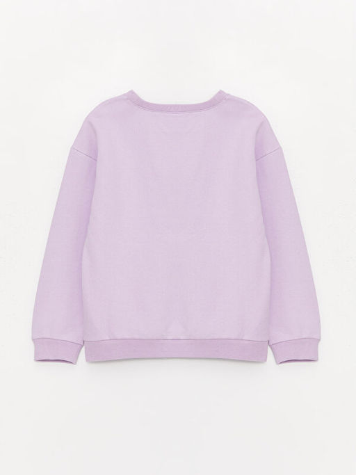 Bisiklet Yaka Bask?l? Uzun Kollu K?z ?ocuk Pijama Tak?m? - Waikiki фото 3