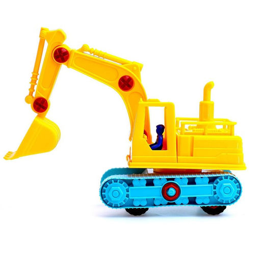 Конструктор Машина Экскаватор, 33 детали, МИКС - Simaland фото 3
