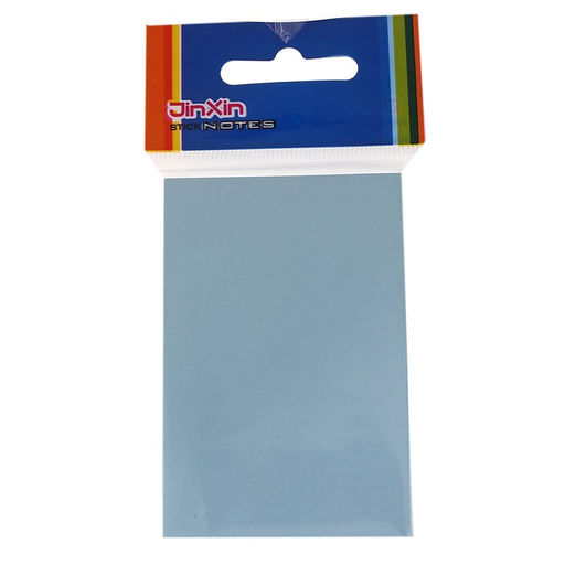 Блок с липким краем 51 мм x 76 мм, 100 листов, пастель, голубой - Calligrata фото 2