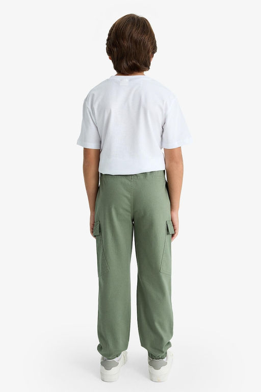 Jogger Fit Gabardin Pantolon Erkek _ocuk - Defacto фото 9