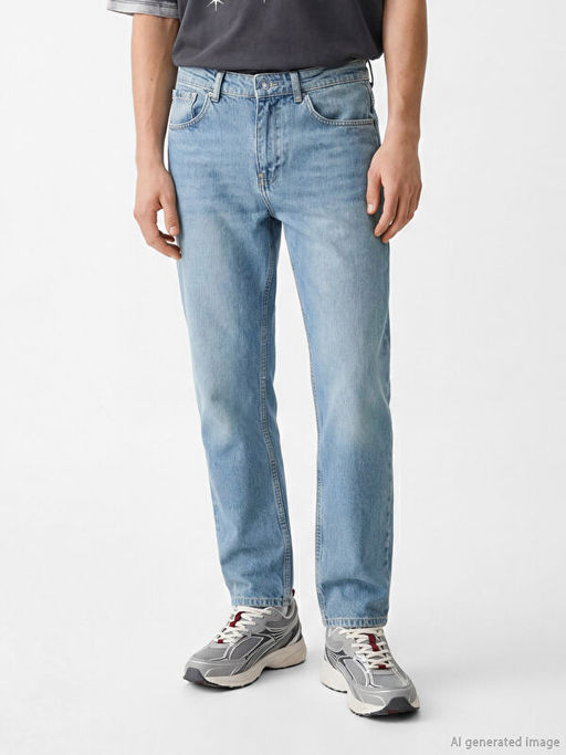 730 Carrot Fit Erkek Jean Pantolon