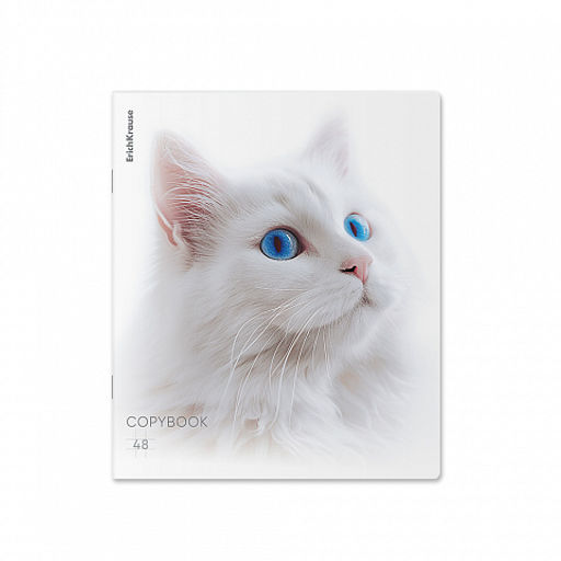 Цена за 5 шт. Тетрадь общая ученическая ErichKrause Whiteout, 48 листов, клетка, ламинация soft-touch+выборочный УФ-лак_MIX-PACK фото 5