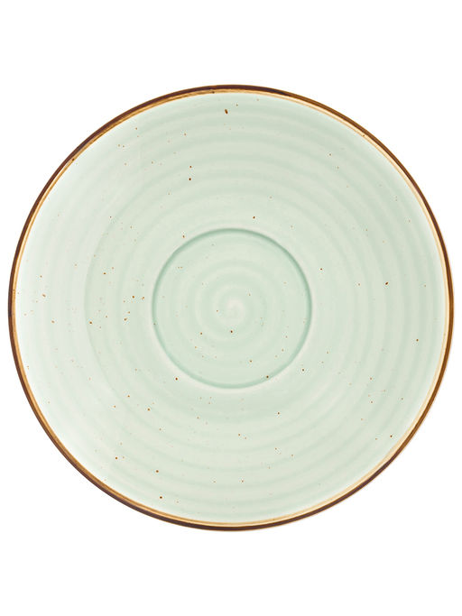 Чайная пара 4 пр 350 мл 14*10,5*7 см "Кантри Крафт", светло-зеленый, фарфор