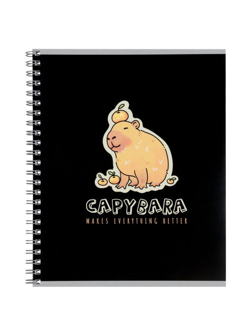 Набор тетрадей Calligrata. Capy, 3 штуки, 80 листов, на гребне, обложка из мелованного кратона