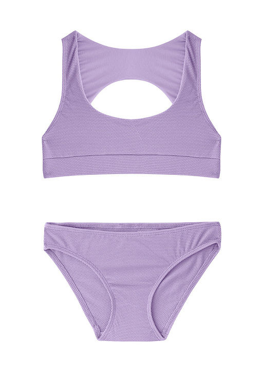 Костюм купальный (топ и бикини)д/дев.Берда134;146