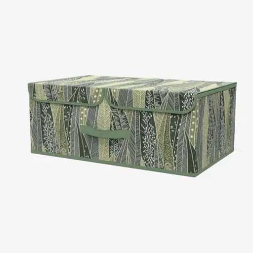 VAL GR-BOX-LD Короб стеллажный с двойной крышкой, 58*40*18 см, GREEN, шт