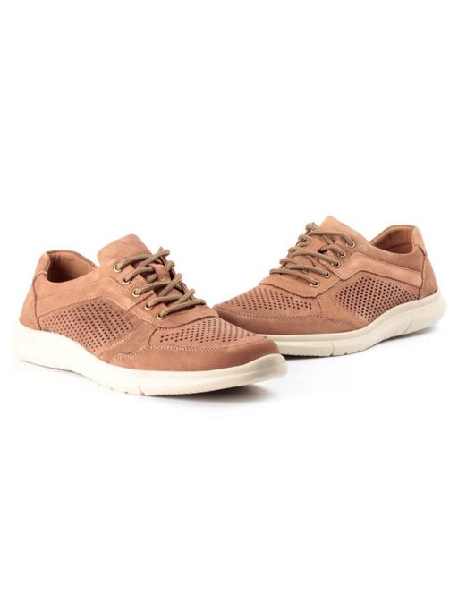 K699A-6 BROWN Полуботинки мужские (натуральная кожа,нубук) - Фабричный китай фото 12