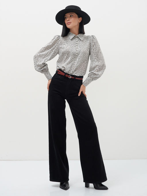 Блузка с принтом - Tantino фото 17