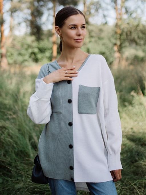 Джемпер лен, полушерсть - Волтри фото 5