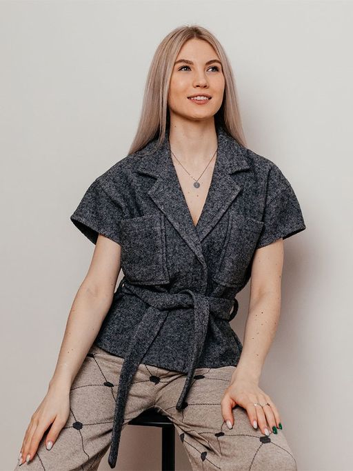 валяная шерсть жилет - Волтри фото 2