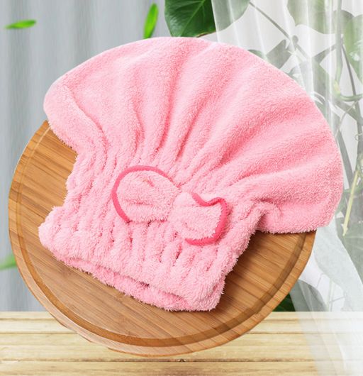 Шапочка для косметических процедур и сушки волос из микрофибры