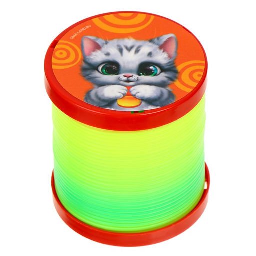 Цена за 2 шт. Пружинка - радуга «Милашки» d=5 см, в шоубоксе