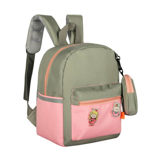 Рюкзак CANGO Can-006 серо-розовый