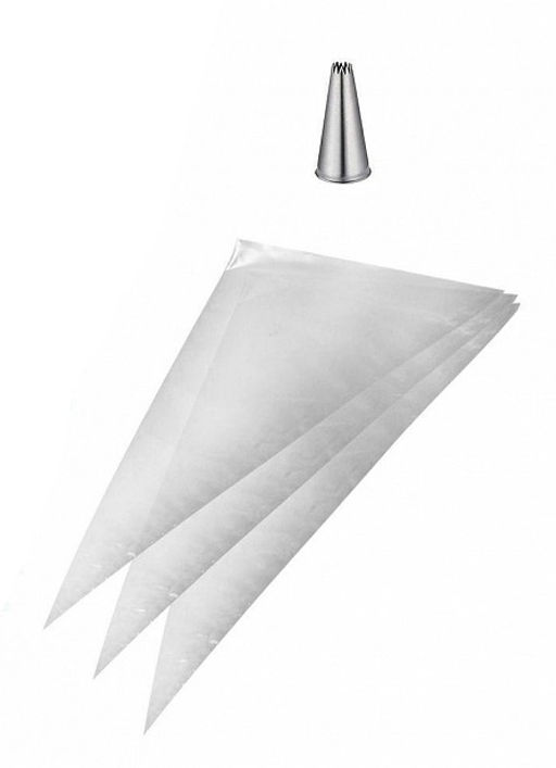 Набор для декорирования выпечки 10 шт конд. мешков, арт. DH80-234