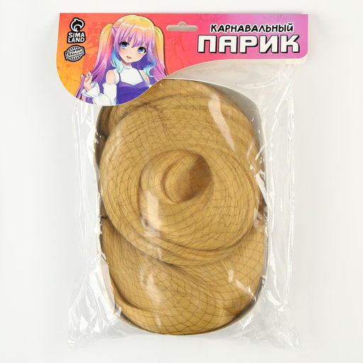 Парик «Аниме» цвет блонд, длинный